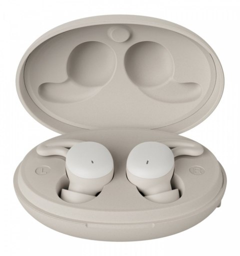 Hama Słuchawki dokanałowewe do snu/podcast białe