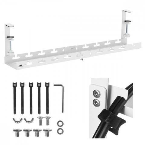 Maclean Organizer podbiurkowy na kable MC-103W