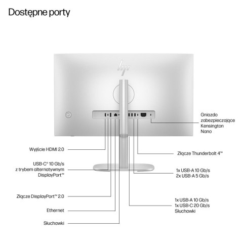 HP EliteStudio 8 AiO G1i Ultra 5 235 23.8"FHD IPS 250nits AG 16GB DDR5 SSD512 Intel Graphics W11Pro 3Y OnSite