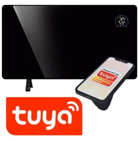 MPM Grzejnik elektryczny na podczerwień czarny MUG-23