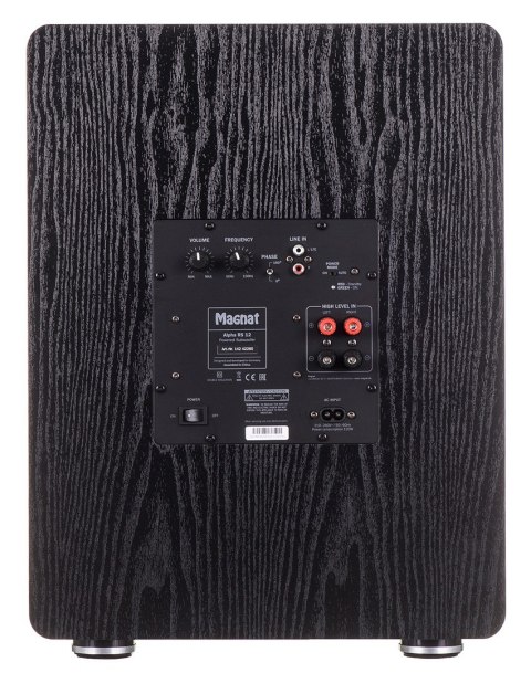 Subwoofer aktywny Magnat Alpha RS 12 czarny (WYPRZEDAŻ)