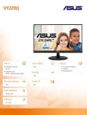 Asus Monitor 22 cale VY229Q IPS FHD