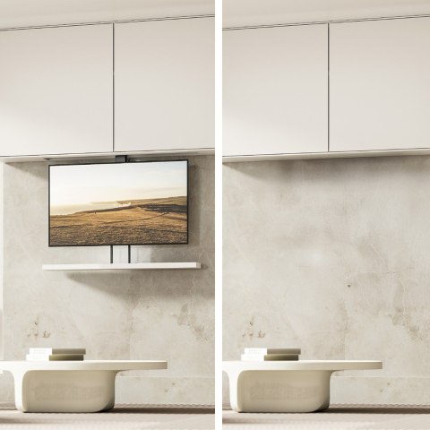 MACLEAN UCHWYT ELEKTRYCZNY SUFITOWO-PODŁOGOWY, WYSUWANY, 43''-88'', VESA 600X400, MAX 60KG, 100-240V AC,50/60HZ; MC-125