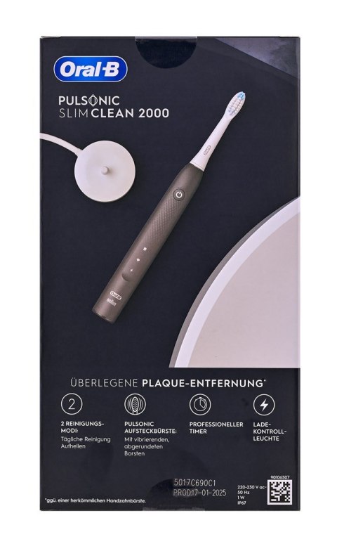Szczoteczka Oral-B PULSONIC SLIM CLEAN 2000 czarna