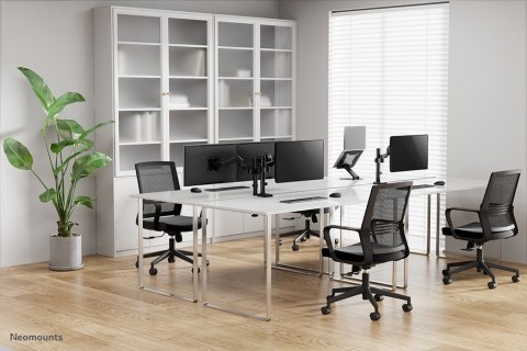 Neomounts DS70-750BL2 uchwyt/stojak do monitorów 68,6 cm (27") Biurko Czarny
