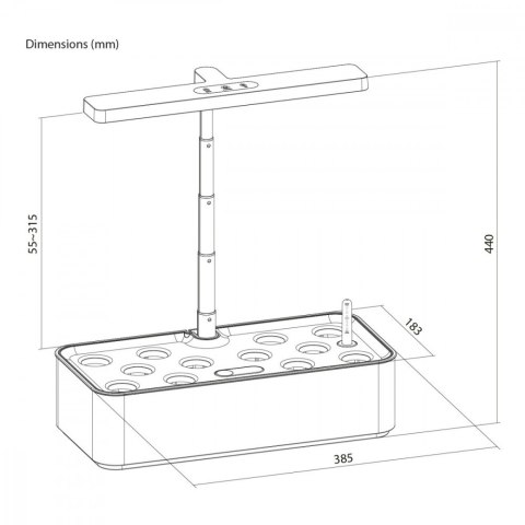 GreenBlue Doniczka smart GB133