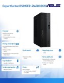 Asus Komputer ExpertCenter D5 501SER-514500261X - i5-14500 vPro/16GB/512GB/DVD-RW/W11 PRO/3YRS