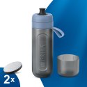 Butelka filtrująca Brita Active + 5 filtrów MicroDisc (pastelowy błękit)