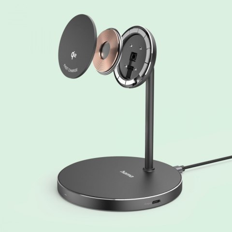 Hama Ładowarka indukcyjna fast charge 15w czarna