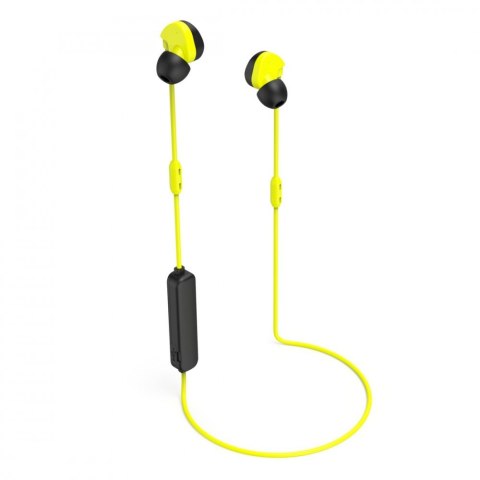 Hama Słuchawki Freedom Athletics II dokanałowe z mikfrofonem żółte