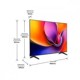 Hisense Telewizor LED 65 cali 65A6Q