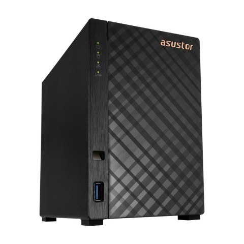 NAS Asustor AS1102TL; Tower; 2x (3.5" SATA HDD); Realtek RTD1619B ; 1GB DDR4, 1x 1GbE , 1x USB 3.2, 1x USB 2.0