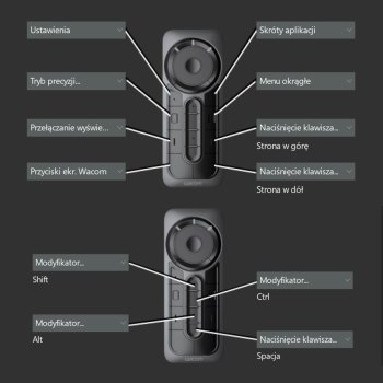 Wacom ExpressKey Remote - pilot do tabletów Cintiq / Cintiq Pro