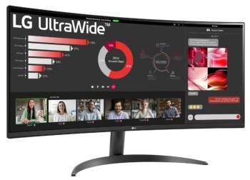 Monitor LG 34WR50QK-B - 34'' | WQHD | VA | 100Hz | HDR