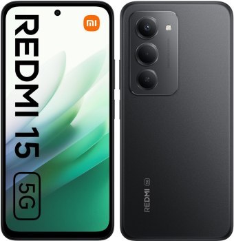 Smartfon Xiaomi Redmi 15 5G 4/128GB Czarny