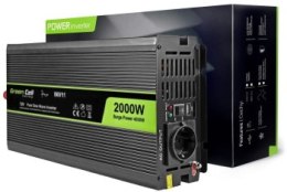 Green Cell 12V na 230V Czysta sinusoida 2000W