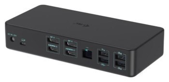 Replikator - i-tec USB 3.0 / USB-C / Thunderbolt 3 Professional Dual 4K Display Docking Station Generation 2 + Power Delivery 10