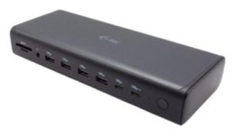 Replikator - i-tec Universal 6x 4K/60Hz Display Docking Station 2xDP 2xHDMI 2xVideo USB-C LAN 2,5Gbps Audio Czytnik kart 8x USB 