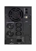 ENERGENIE ZASILACZ AWARYJNY UPS 2000VA LCD CZYSTY SINUS 3X C13 2X SCHUKO USB RJ45