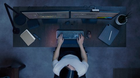 Klawiatura + mysz Logitech MX Keys S Combo Graphite