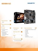 Gigabyte Płyta główna H610M H V2 s1700 2DDR5 HDMI/DSUB M.2 mATX