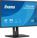 IIYAMA Monitor 24 cali XB2492HSU-B1 IPS,FHD,HDMI,DP,120Hz,300cd,4ms, cienkie ramki, 1500:1, ErP B, USB HUBx2