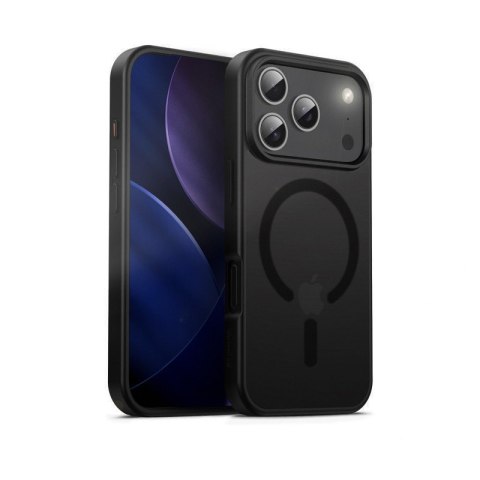 CRONG Etui Hybrid Frost MAG Cover iPhone 17 Pro MagSafe Czarne