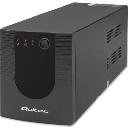 Qoltec 53777 zasilacz UPS Technologia line-interactive 2 kVA 1200 W 4 x gniazdo sieciowe