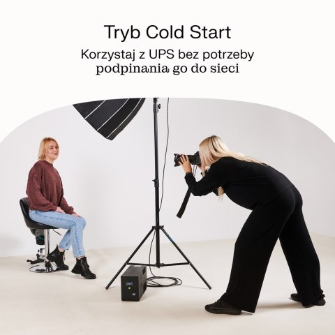 GREEN CELL UPS POWERPROOF 480W/850VA MODYFIKOWANA SINUSOIDA