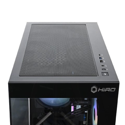 Komputer HIRO Aurora AMD Ryzen 7 7800X3D, RTX 5070 12GB, 32GB RAM, 2TB SSD, WIFI, W11H