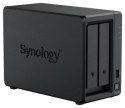 Synology DS725+ | 2-zatokowy serwer NAS, AMD Ryzen, 4GB RAM, 2.5GbE i 1GbE RJ-45, 2x M.2 NVMe, Tower