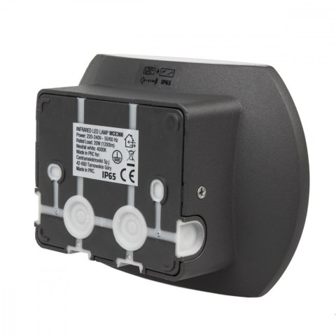 Maclean Ścienna lampa LED z czujnikiem PIR MCE366