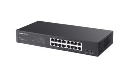 TP-LINK Przełącznik Mercusys 16-Port Gigabit Desktop/Rackmount Switch PORT: 16× Gigabit RJ45 Ports MS116GS