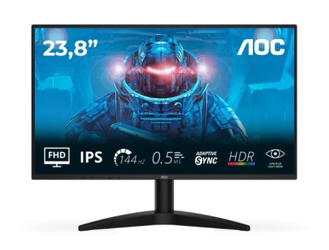 AOC Monitor 24B36X 23.8 cala IPS 144Hz HDMI DP