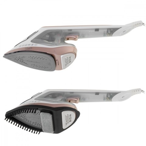 Adler Parownica do ubarń i żelazko 2w1 AD 5044