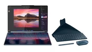 Laptop Lenovo Yoga Book 9 14IAH10 83KJ001KPB Ultra 7 255H Touch 2x14" 2,8K WQXGA+ OLED 120Hz HDR 32GB 1000SSD W11Pro