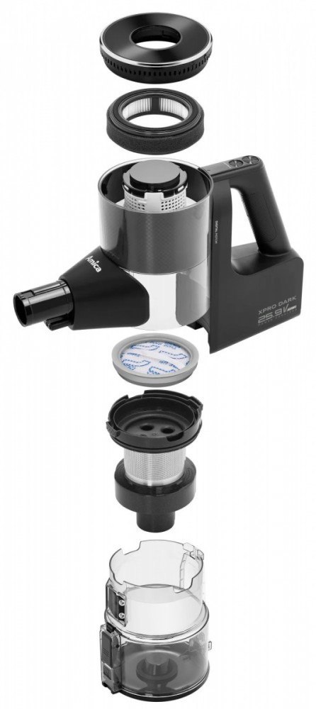 Amica Odkurzacz pionowy VMB XPro Dark