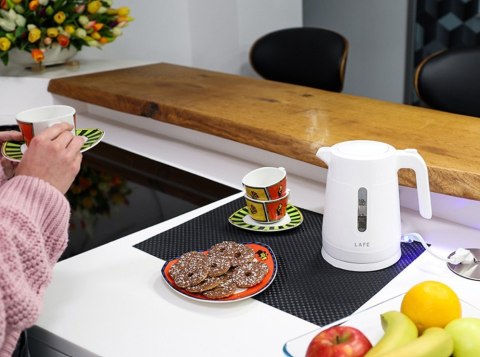 Lafe Czajnik elektryczny 1L Essential S White