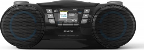 Sencor Boombox z DAB+ SPT 6510 odtwarzacz CD/MP3/USB/SD Bluetooth