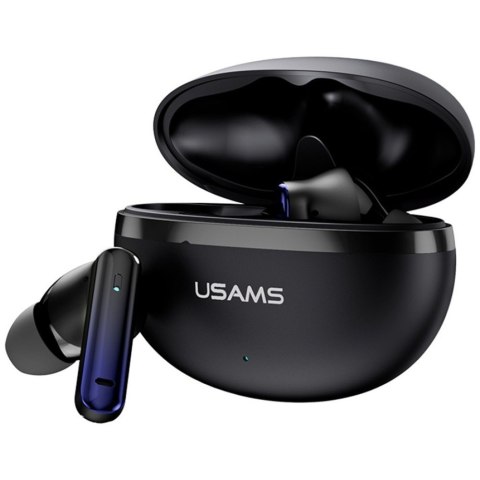 USAMS Słuchawki bluetooth TWS E02 ANC+ENC czarne
