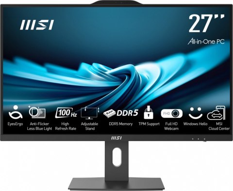 MSI Komputer All-in-One PRO AP272P 14M-867XEU nOS/IC5-14400/16GB/512SSD/27 cali