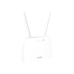Tenda N300 router bezprzewodowy Fast Ethernet Jedna częstotliwości (2,4 GHz) 4G Biały