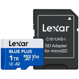 Lexar Karta pamięci microSD 1TB C10 A2 U3 V30 170MB/s Blue Plus