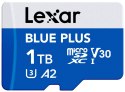 Lexar Karta pamięci microSD 1TB C10 A2 U3 V30 170MB/s Blue Plus