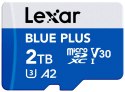 Lexar Karta pamięci microSD 2TB C10 A2 U3 V30 170MB/s Blue Plus