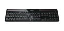 Klawiatura Logitech Wireless Solar Keyboard K750 Uniwersalne RF Wireless QWERTZ Niemiecki Czarny