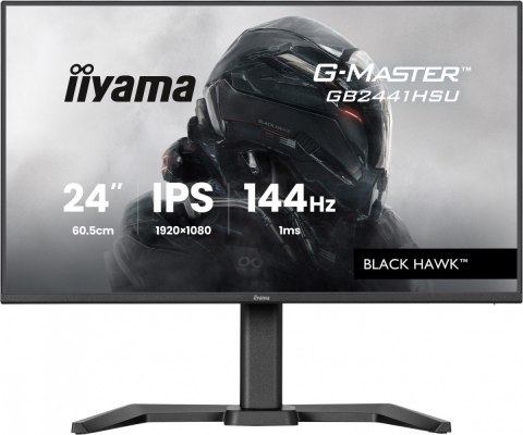 IIYAMA Monitor 23.8 cala GB2441HSU-B1 IPS,FHD,144Hz,1ms,2xUSB,350cd,HDMI,DP,HAS (150) PIVOT
