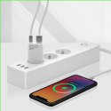 EverActive Ładowarka sieciowa SUPER SLIM QC 3.0 20W 1XUSB 1XUSB-C biała SC-340Q