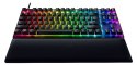 Razer Łowca V2 bez klaw. num., klaw. do gier, optyczna, LED RGB, Stany Zjednoczone, czarny, przewodowe, klikający fioletowy prze