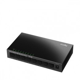 Cudy Przełącznik GS108E Gigabit Light Managed Switch 8-Port Gigabit Light Managed Switch, 8 10/100/1000M RJ45 Ports, Desktop Metal 